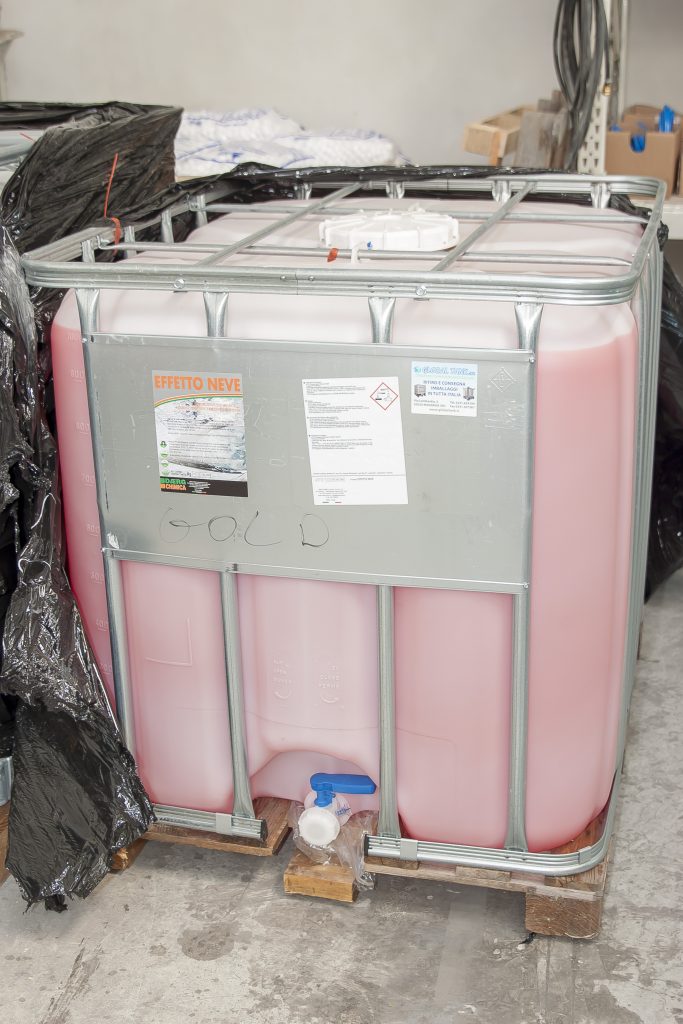 detergent auto in container IBC